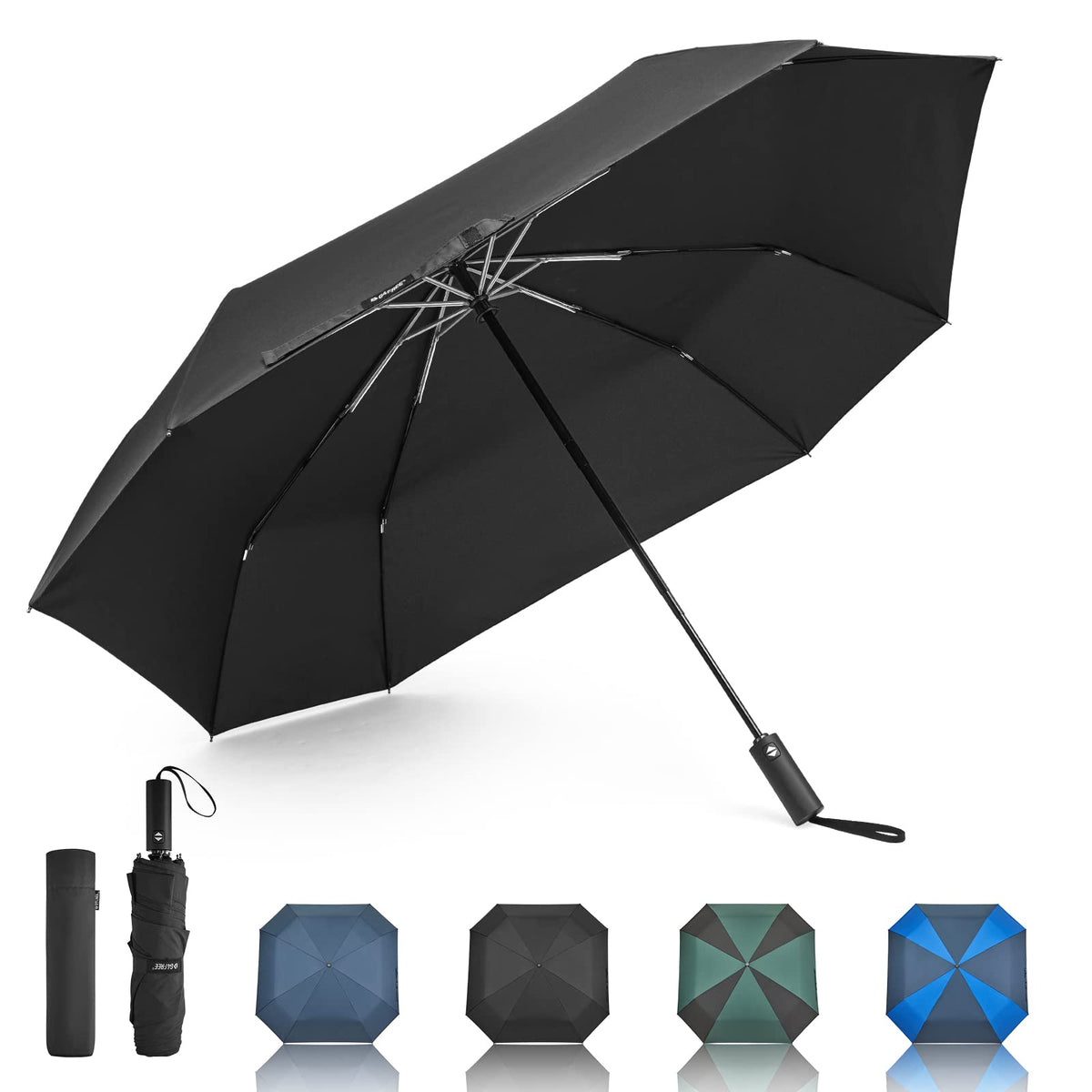 G4Free - G4Free 54 Inch Large Golf Umbrella -TN22A131B-TN22A131C-TN22A131A-TN22A131D