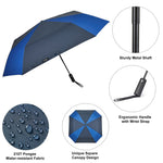 G4Free - G4Free 54 Inch Large Golf Umbrella -TN22A131B-TN22A131C-TN22A131A-TN22A131D