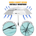 G4Free - G4Free 62 Inch Portable UV Protection Automatic Big Sun Umbrella -D02V737A-D02V737B-D02V737C