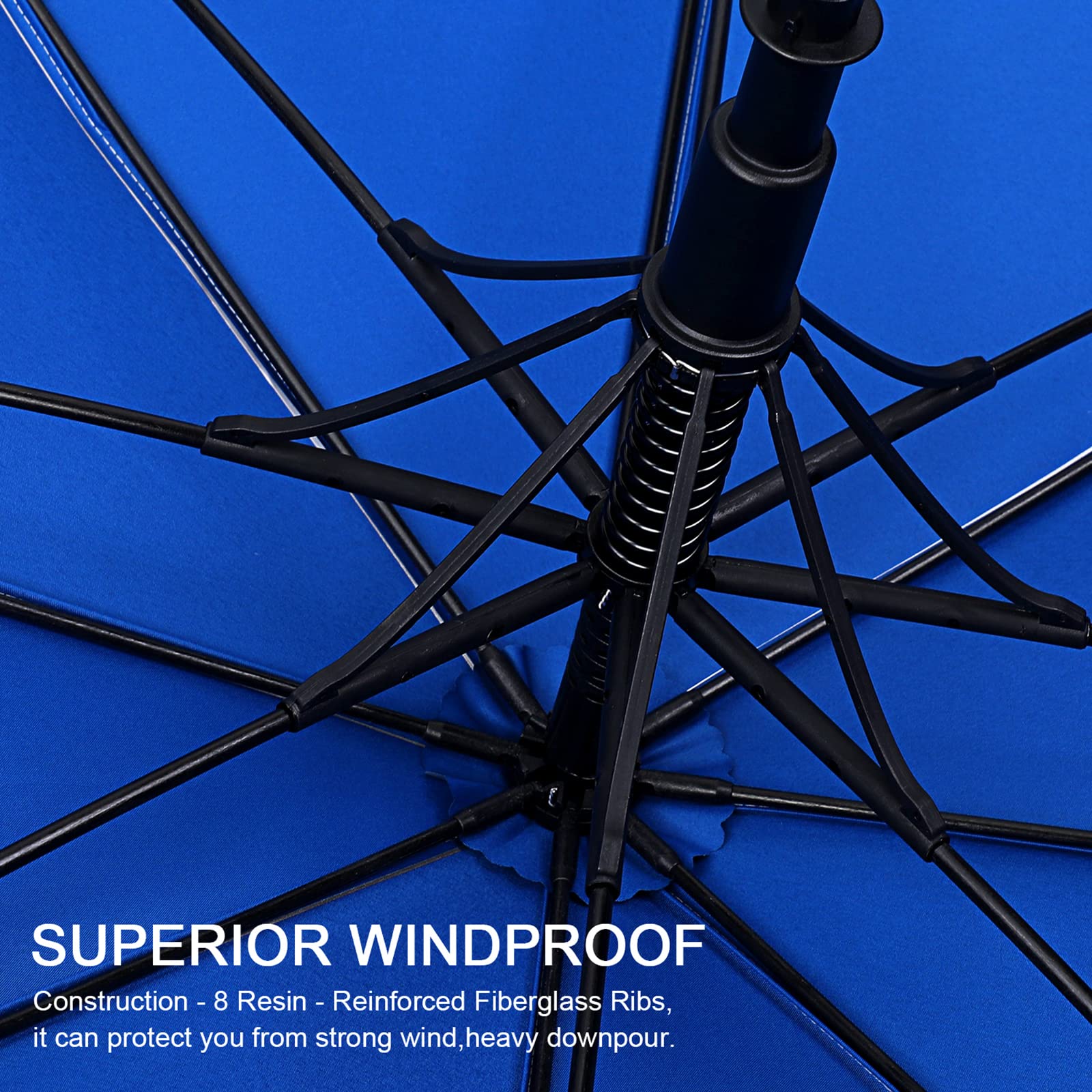 G4Free - G4Free 68 Arc Vented UV Auto Extra Large Windproof Golf/Beach  Umbrellas -D02V731A-D02V731D-D02V731C-D02V731B