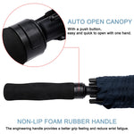 G4Free - G4Free 72 Inch Huge Double Canopy Vented Windproof Stick Umbrellas -D02V716A-D02V716C-D02V716B