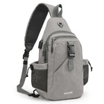 G4Free - G4Free Anti-Theft Canvas Sling Bag with USB Port -TN22B159F