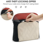 G4Free - G4Free Anti-Theft  Lightweight Nylon Shoulder Purse Medium Handbags -TN25B551A-TN25B551B-TN25B551C