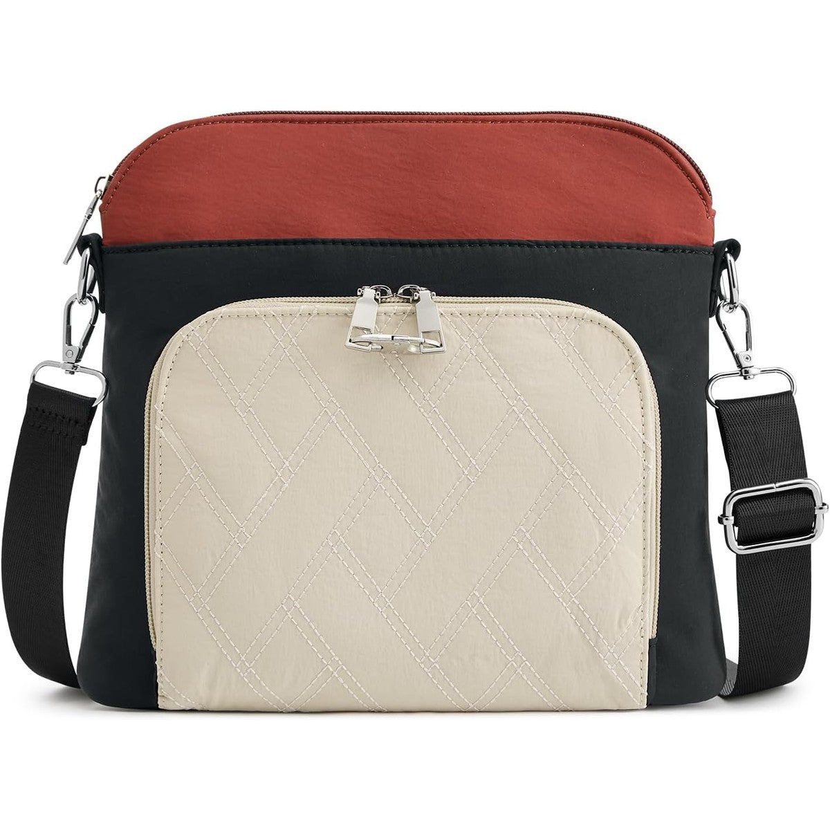 G4Free - G4Free Anti-Theft  Lightweight Nylon Shoulder Purse Medium Handbags -TN25B551A-TN25B551B-TN25B551C