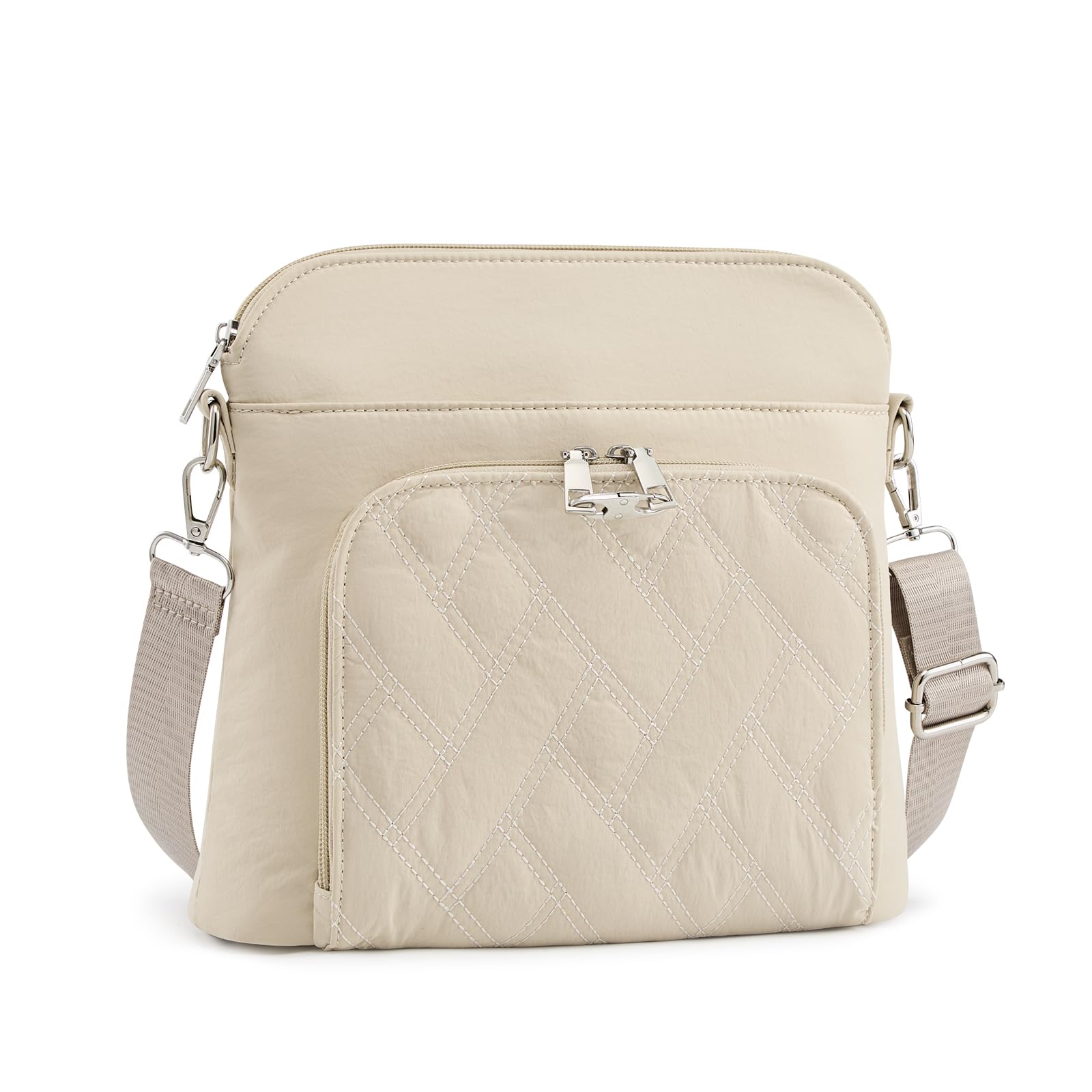 G4Free - G4Free Anti-Theft  Lightweight Nylon Shoulder Purse Medium Handbags -TN25B551A-TN25B551B-TN25B551C