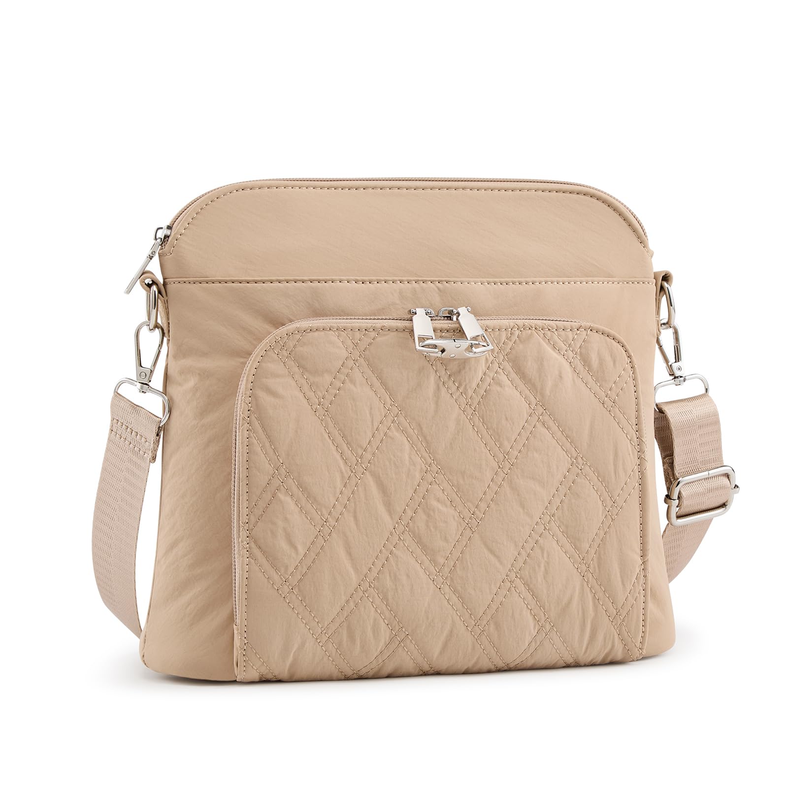 G4Free - G4Free Anti-Theft  Lightweight Nylon Shoulder Purse Medium Handbags -TN25B551A-TN25B551B-TN25B551C