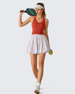 G4Free - G4Free BareFeel Racerback Tank Top with Removable Padded Bra -GF26L896A001A-S-GF26L896A001B-M-GF26L896A001C-L-GF26L896A001D-XL-GF26L896A001E-XXL