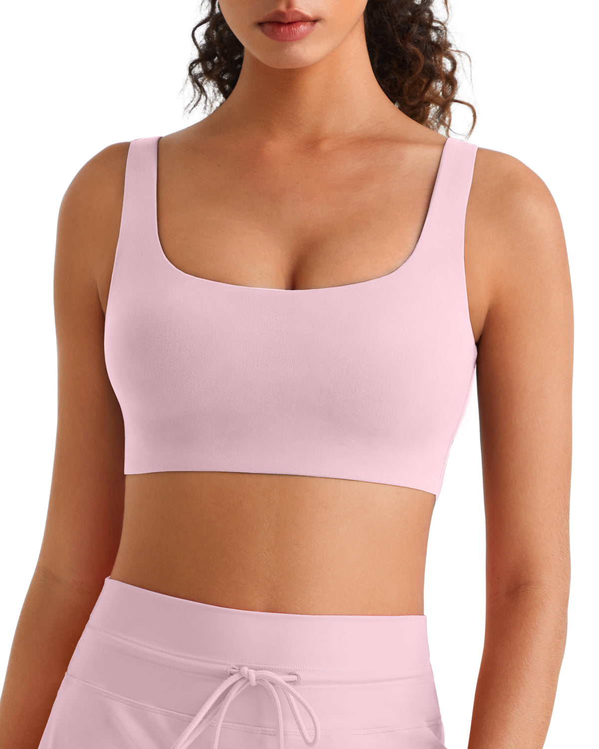 G4Free - G4Free BareFeel Square Neck Sports Bra – Non Padded U Back -GF26C965A001A-S