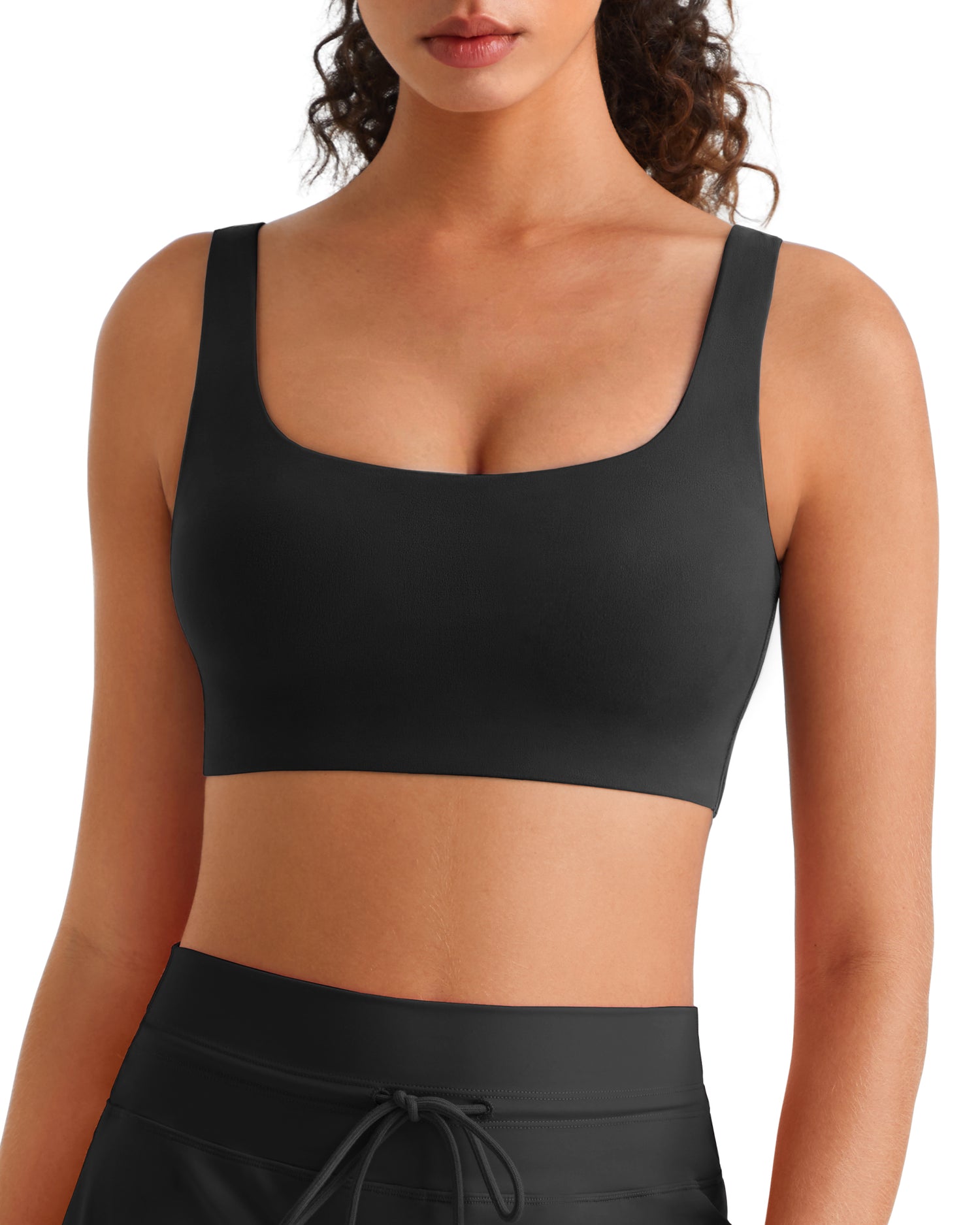 G4Free - G4Free BareFeel Square Neck Sports Bra – Non Padded U Back -GF26C965A001A-S-GF26C965A001B-M-GF26C965A001C-L-GF26C965A001D-XL-GF26C965A001F-XS