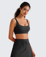 G4Free - G4Free BareFeel Square Neck Sports Bra – Non Padded U Back -GF26C965A001A-S-GF26C965A001B-M-GF26C965A001C-L-GF26C965A001D-XL-GF26C965A001F-XS