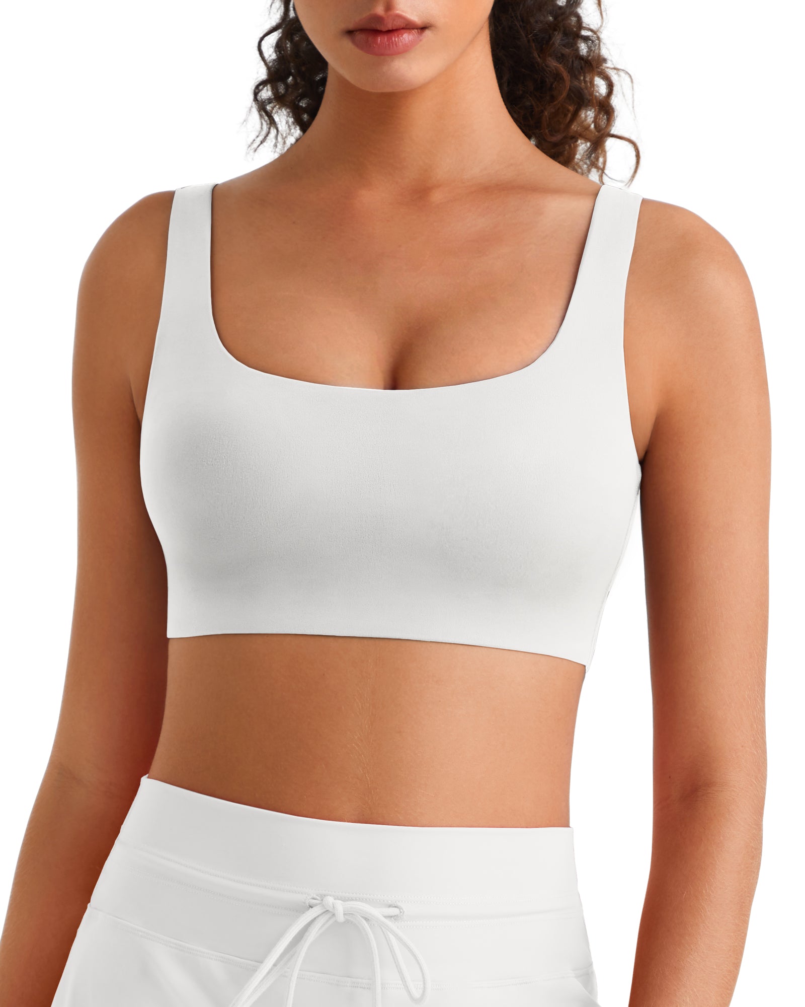 G4Free - G4Free BareFeel Square Neck Sports Bra – Non Padded U Back -GF26C965A001A-S-GF26C965A001B-M-GF26C965A001C-L-GF26C965A001D-XL-GF26C965A001F-XS