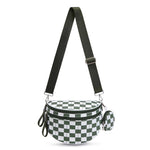 G4Free - G4Free Checkered Crossbody Bum Bag with Removable Pouch Lightweight -TN26B628A-TN26B628B-TN26B628C-TN26B628D-TN26B628E