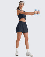 G4Free - G4Free Chillwhisp 2.5'' High Waist Running Shorts with Liner Pocket -GF26E936A001A-S-GF26E936A001B-M-GF26E936A001C-L-GF26E936A001D-XL-GF26E936A001E-XXL