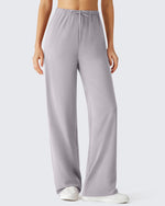 G4Free - G4Free Chillwhisp Drawstring Wide Leg Pants -GF26J874A001A-S-GF26J874A001B-M-GF26J874A001C-L-GF26J874A001D-XL-GF26J874A001E-XXL