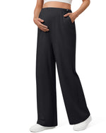 G4Free - G4Free Chillwhisp Maternity Wide Leg Pants – Adjustable Waist -GF26JY1021A001A-S-GF26JY1021A001B-M-GF26JY1021A001C-L-GF26JY1021A001D-XL-GF26JY1021A001E-XXL