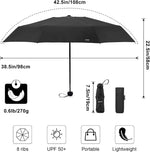 G4Free - G4Free Compact UPF 50+ UV Protection Sun Blocking Mini Umbrellas -TN23A279F-TN23A279A-TN23A279E-TN23A279G-TN23A279H