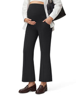 G4Free - G4Free EverGoing Maternity Flare Leggings with Pockets – Over the Belly 25'' -GF26AY1008A001A-S-GF26AY1008A001B-M-GF26AY1008A001C-L-GF26AY1008A001D-XL-GF26AY1008A001E-XXL