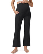 G4Free - G4Free EverGoing Maternity Flare Leggings with Pockets – Over the Belly 25'' -GF26AY1008A001A-S-GF26AY1008A001B-M-GF26AY1008A001C-L-GF26AY1008A001D-XL-GF26AY1008A001E-XXL