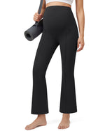 G4Free - G4Free EverGoing Maternity Flare Leggings with Pockets – Over the Belly 25'' -GF26AY1008A001A-S-GF26AY1008A001B-M-GF26AY1008A001C-L-GF26AY1008A001D-XL-GF26AY1008A001E-XXL