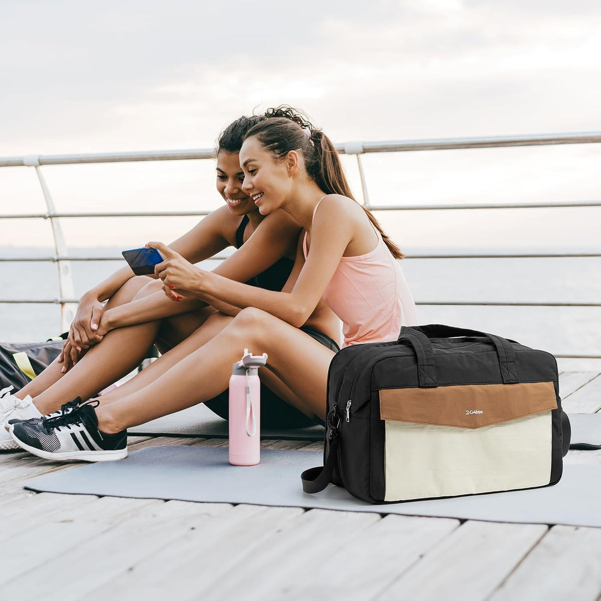 G4Free - G4Free Expandable Duffle Bag, Carry On Bag TSA Airline Approved -TN25B539A-TN25B539D-TN25B539B-TN25B539C