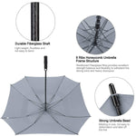 G4Free - G4Free Extra Large Golf Umbrella 62/68 inch Vented Square Umbrella -D02V717A-D02V717C-D02V717B-D02V717D-D02V717E