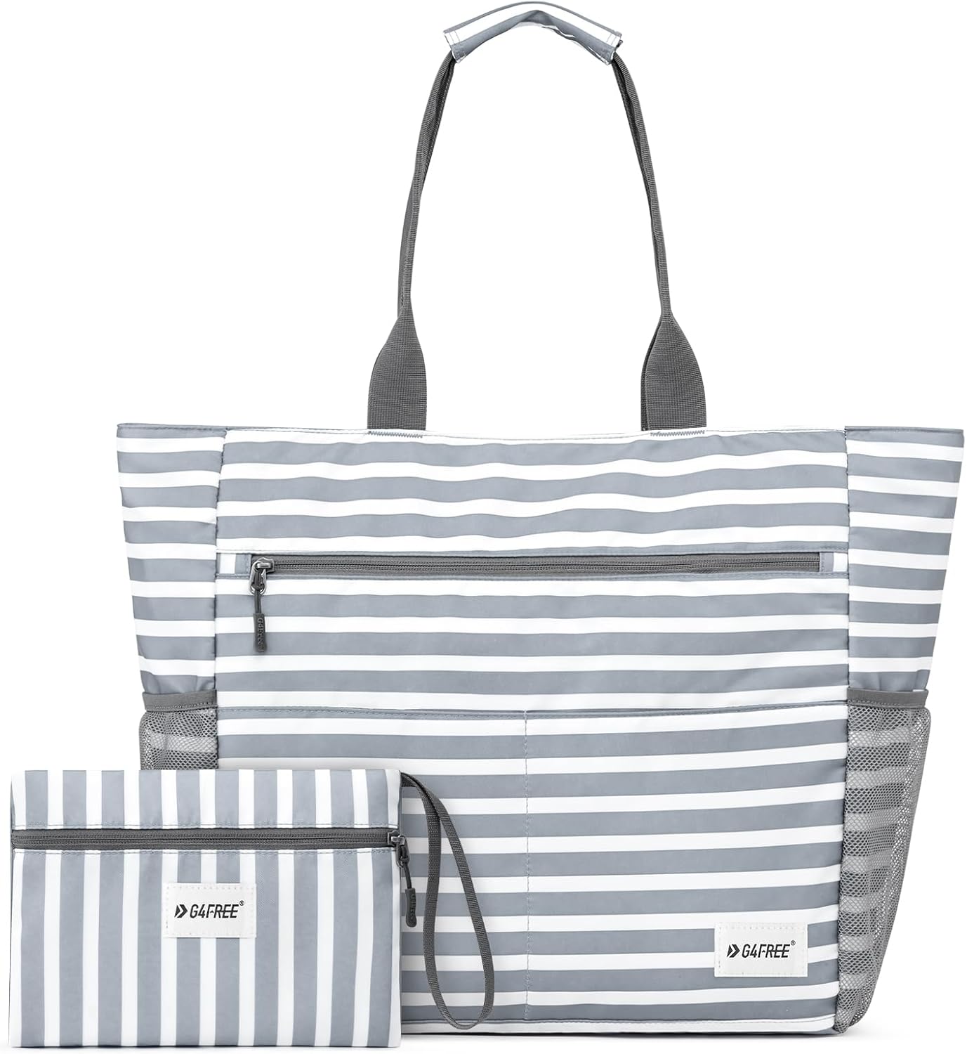 G4Free - G4Free Foldable Waterproof Sandproof Tote Beach Bag -TN23B270C-TN24B463A-TN24B349A-TN23B270B-TN24B463B