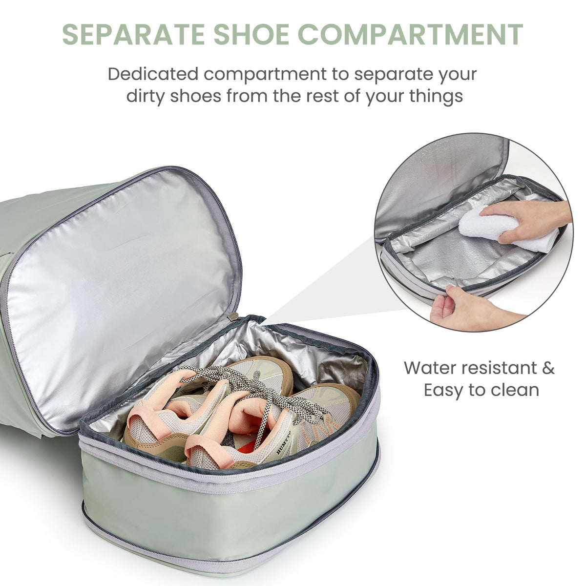 G4Free - G4Free Gym Backpack For Women with Shoes Compartment & Wet Pocket -TN23B238D-TN23B238A-TN23B238B-TN23B238C