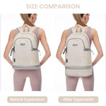 G4Free - G4Free Gym Backpack For Women with Shoes Compartment & Wet Pocket -TN23B238D-TN23B238A-TN23B238B-TN23B238C