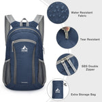 G4Free - G4Free Hiking Daypack Water Resistant Lightweight Packable Backpack -TN22B133A-TN22B133D-TN22B133B-TN22B133C