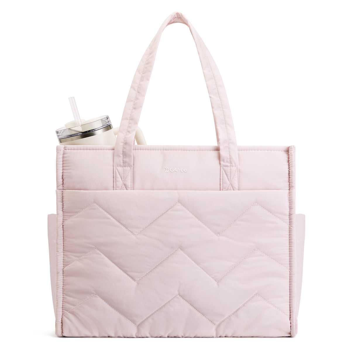 G4Free - G4Free Lightweight Quilted Tote with Laptop Compartment -TN25B591A-TN25B591B-TN25B591C-TN25B591D