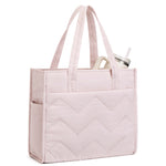 G4Free - G4Free Lightweight Quilted Tote with Laptop Compartment for Work & Travel -TN25B591A-TN25B591B-TN25B591C-TN25B591D