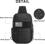 G4Free - G4Free Men Military Tactical Sling Bag -TN24B455B-TN24B455A