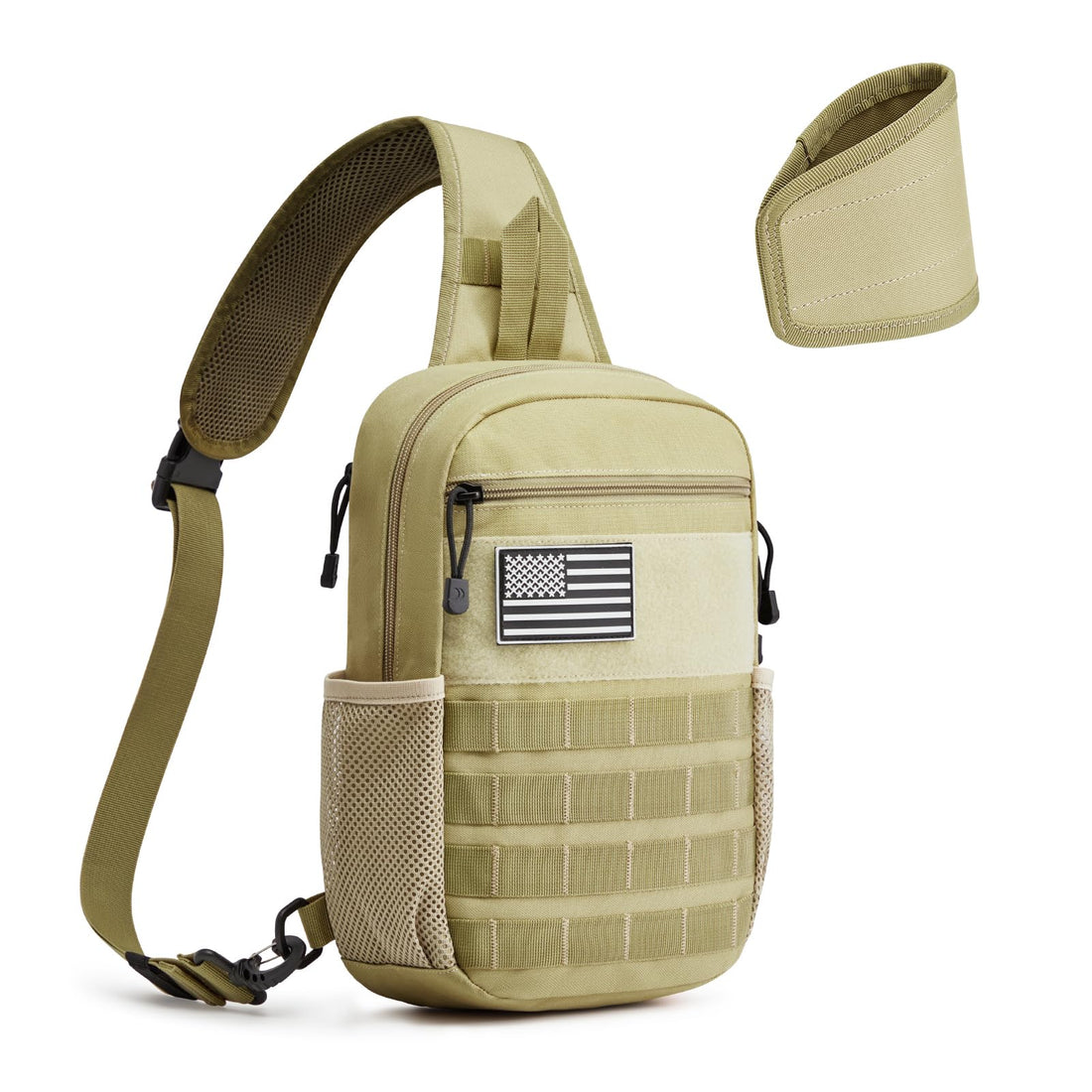 G4Free - G4Free Men Military Tactical Sling Bag -TN24B455B-TN24B455A