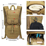 G4Free - G4Free Military Tactical Hydration Backpack with 3L Upgraded Bladder -D02V560A-D02V560B