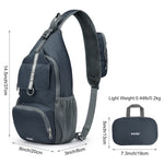 G4Free - G4Free Packable Crossbody Sling Backpack -TN21B007A-TN21B007D-TN21B007B-TN21B007E-TN21B007C