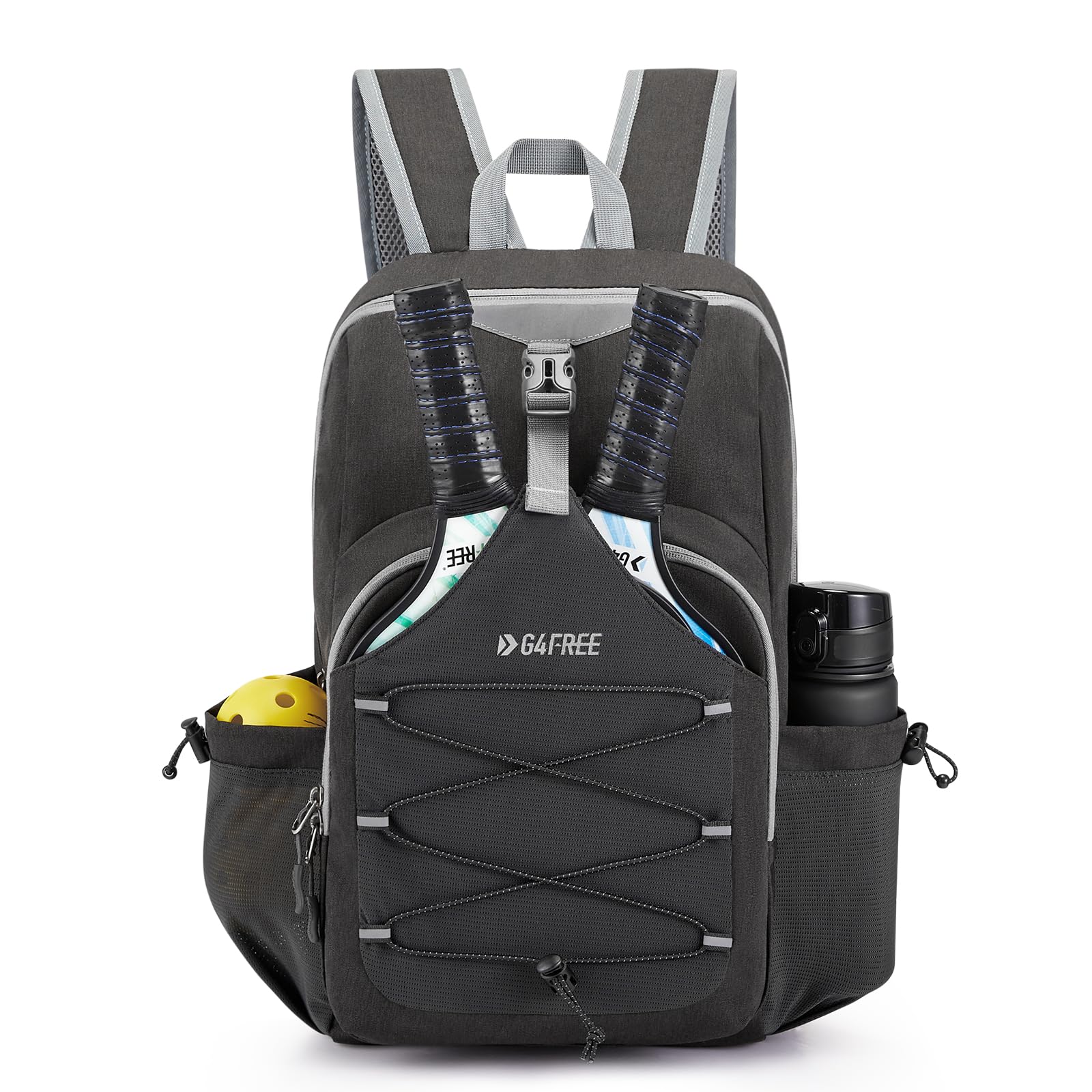 G4Free - G4Free Pickleball Backpack Fits 2 to 4 Paddles -TN23B318C-TN23B318B-TN23B318D-TN23B318E-TN23B318A