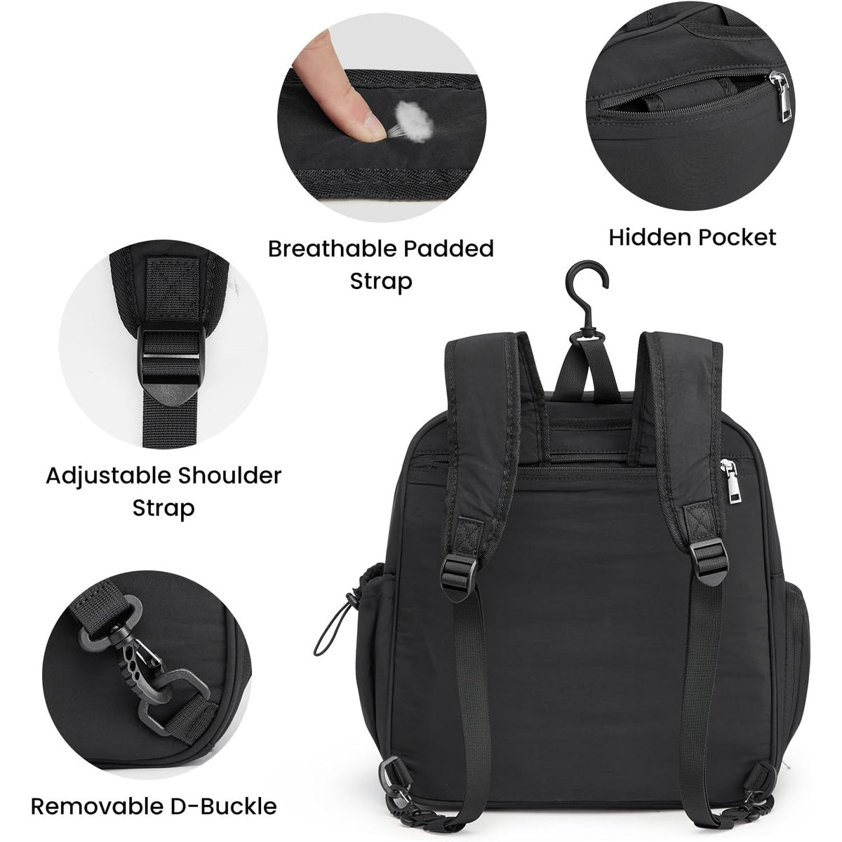 G4Free - G4Free Pickleball Backpack Tote with Shoe Compartment -TN25B516A-TN25B516C-TN25B516B