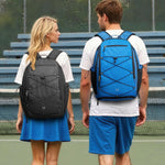 G4Free - G4Free Pickleball School Backpack with Fence Hook Laptop Compartment -TN25B518B-TN25B518A