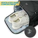 G4Free - G4Free Pickleball School Backpack with Fence Hook Laptop Compartment -TN25B518B-TN25B518A