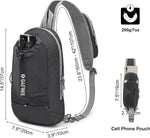 G4Free - G4Free RFID Blocking Lightweight Crossbody Chest Shoulder Bag -TN23B317D-TN23B317A-TN23B317E-TN23B317C-TN23B317B