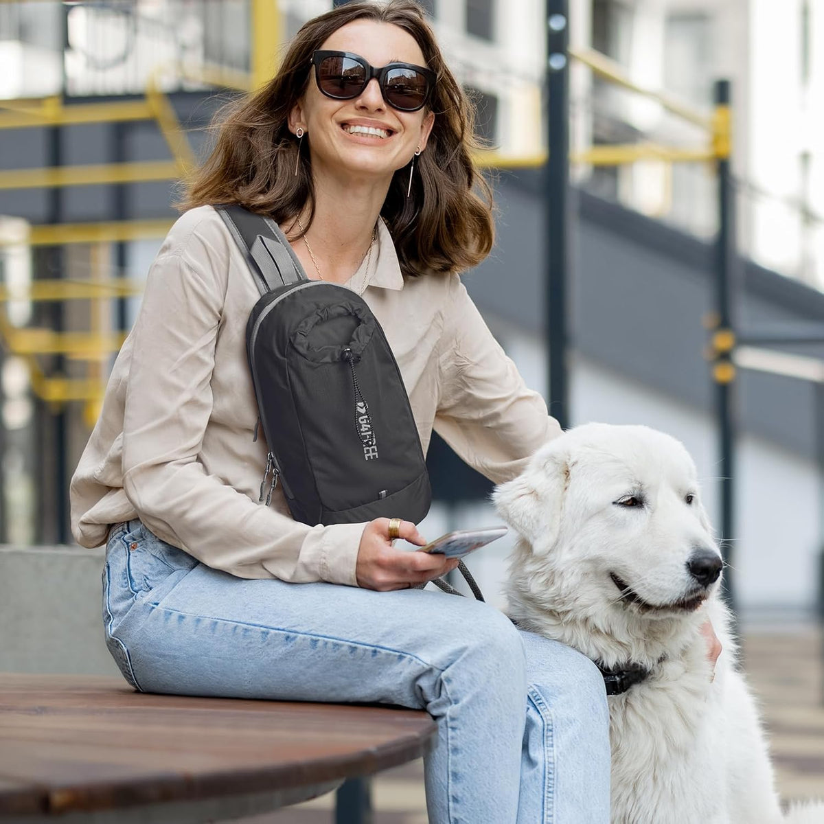 G4Free - G4Free RFID Blocking Lightweight Crossbody Chest Shoulder Bag -TN23B317D-TN23B317A-TN23B317E-TN23B317C-TN23B317B