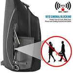 G4Free - G4Free RFID Blocking Sling Bag -D02V743C-D02V743P-D02V743S-D02V743A-D02V743N