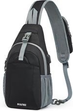 G4Free - G4Free RFID Crossbody Sling Backpack with USB Charging Port -TN23B273C-TN23B273A-TN23B273H-TN23B273E-TN23B273B