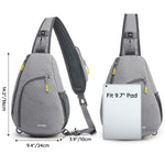 G4Free - G4Free RFID Sling Bag Crossbody Backpack -D02V708F-D02V708E-D02V708H-D02V708J-D02V708L