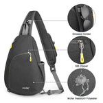 G4Free - G4Free RFID Sling Bag Crossbody Backpack -D02V708F-D02V708E-D02V708H-D02V708J-D02V708L