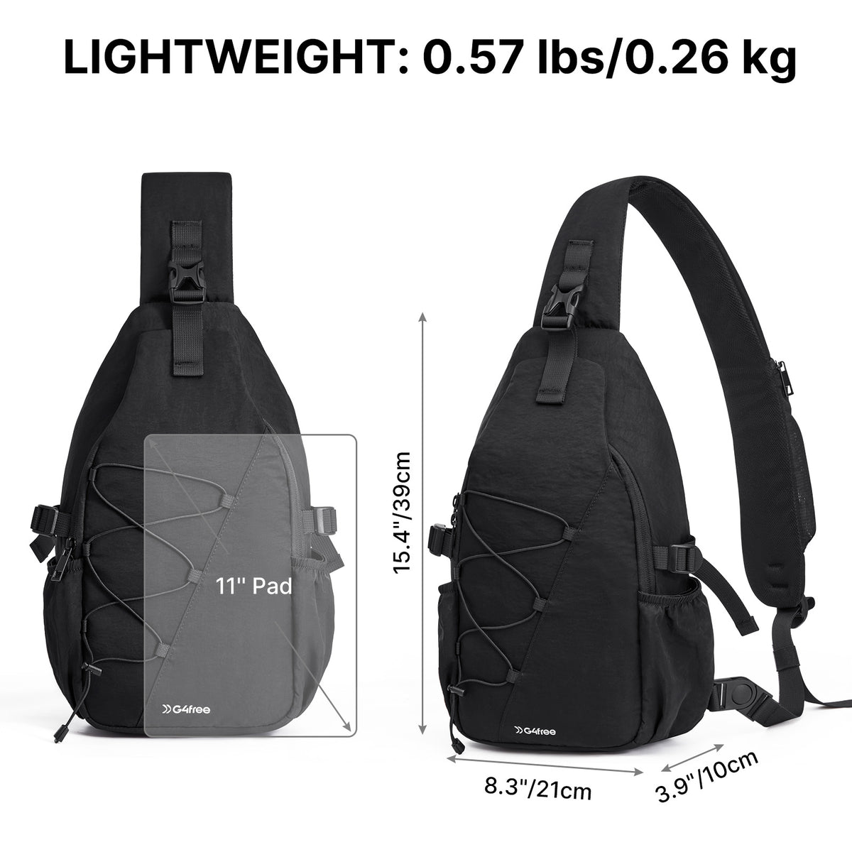 G4Free - G4Free RFID Sling Bag – Small Crossbody Hiking Bag -TN25B618A-TN25B618B-TN25B618C-TN25B618D