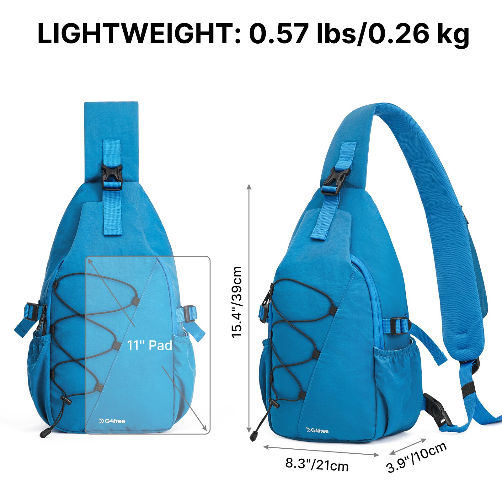 G4Free - G4Free RFID Sling Bag – Small Crossbody Hiking Bag -TN25B618A-TN25B618B-TN25B618C-TN25B618D
