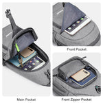 G4Free - G4Free RFID Sling Bag for Hiking Outdoor -TN22B091A-TN22B091E-TN22B091B-TN22B091F-TN22B091D