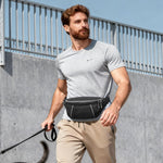 G4Free - G4Free Recycled Fanny for Men Anti-Theft Crossbody Belt Bag with RFID -TN25B549A-TN25B549B