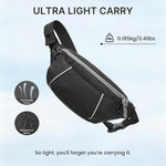 G4Free - G4Free Recycled Fanny for Men Anti-Theft Crossbody Belt Bag with RFID -TN25B549A-TN25B549B